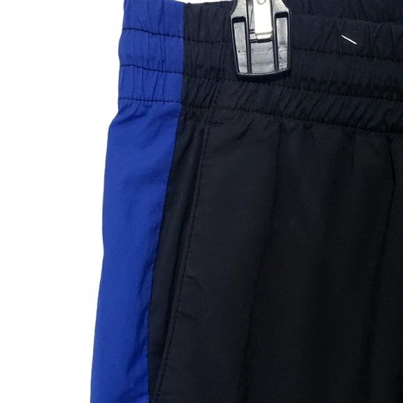 PacSun Ankle Zipper Black Blue and WhiteTrack Pants - Picture 3 of 11